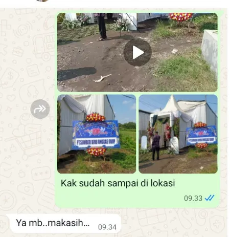 Pengiriman Karangan Bunga Wedding Venue Jakarta