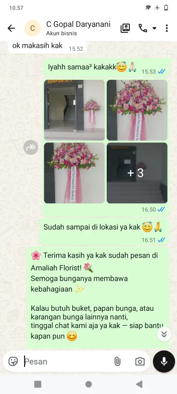 Pengiriman Karangan Bunga Wedding Venue Jakarta