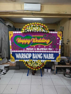 Papan Bunga di Wedding Venue Jakarta